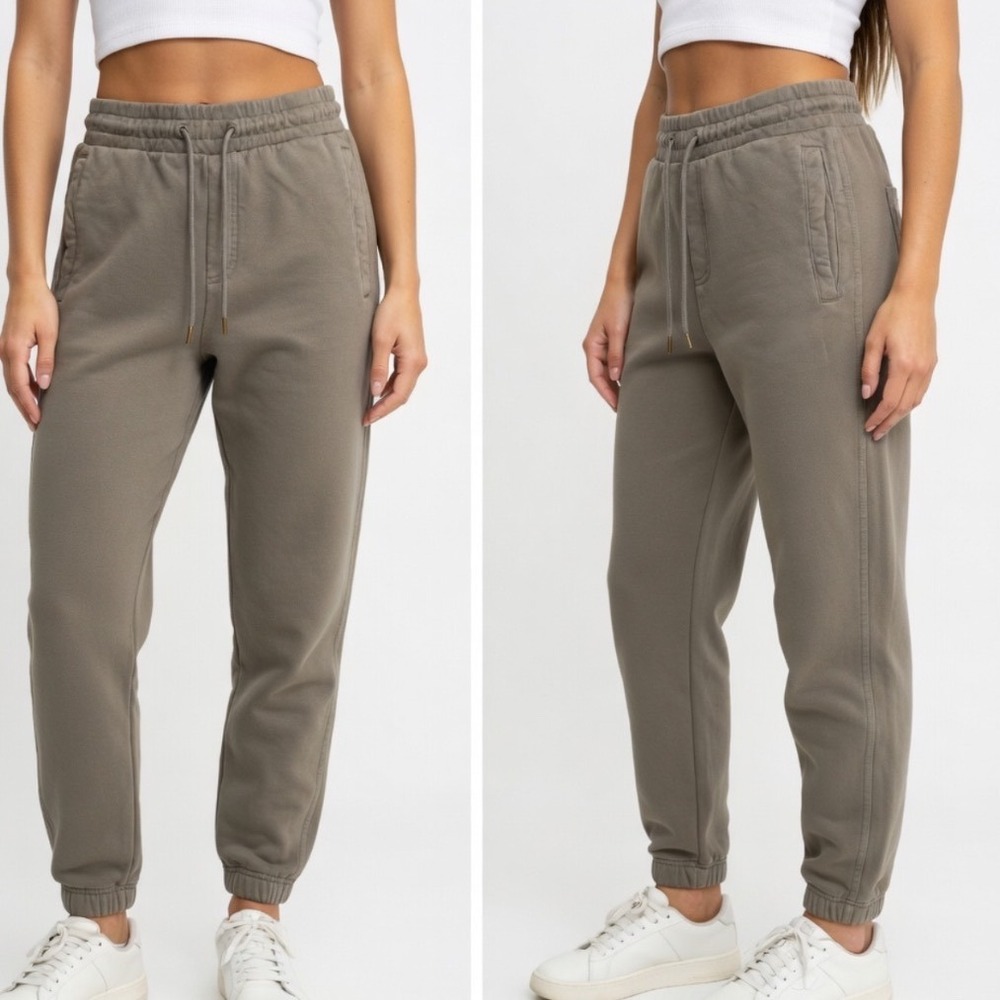 Gymshark Sweatpants Sage‎ Green Joggers Womens Small High Waisted S
